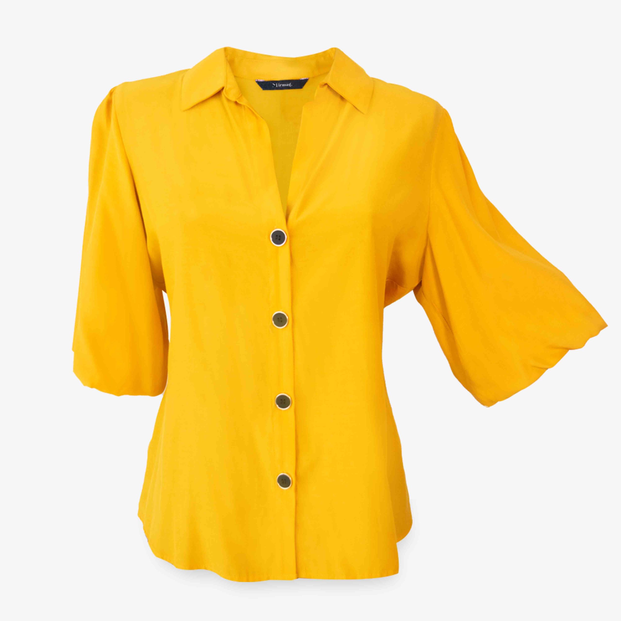 blusa amarilla señora clasica mirmag confeccion ropa quito copy g
